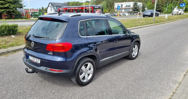 Volkswagen Tiguan cena 54900 przebieg: 229000, rok produkcji 2014 z Jedlicze małe 254